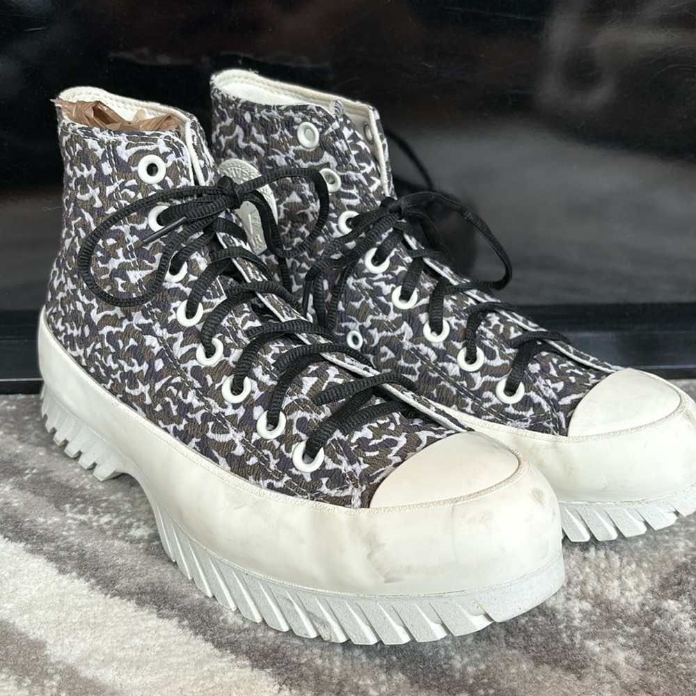 Converse Hi Lugged Winter 2.0 Jacquard Sand Dune Unisex Sneaker 7 men 9 women